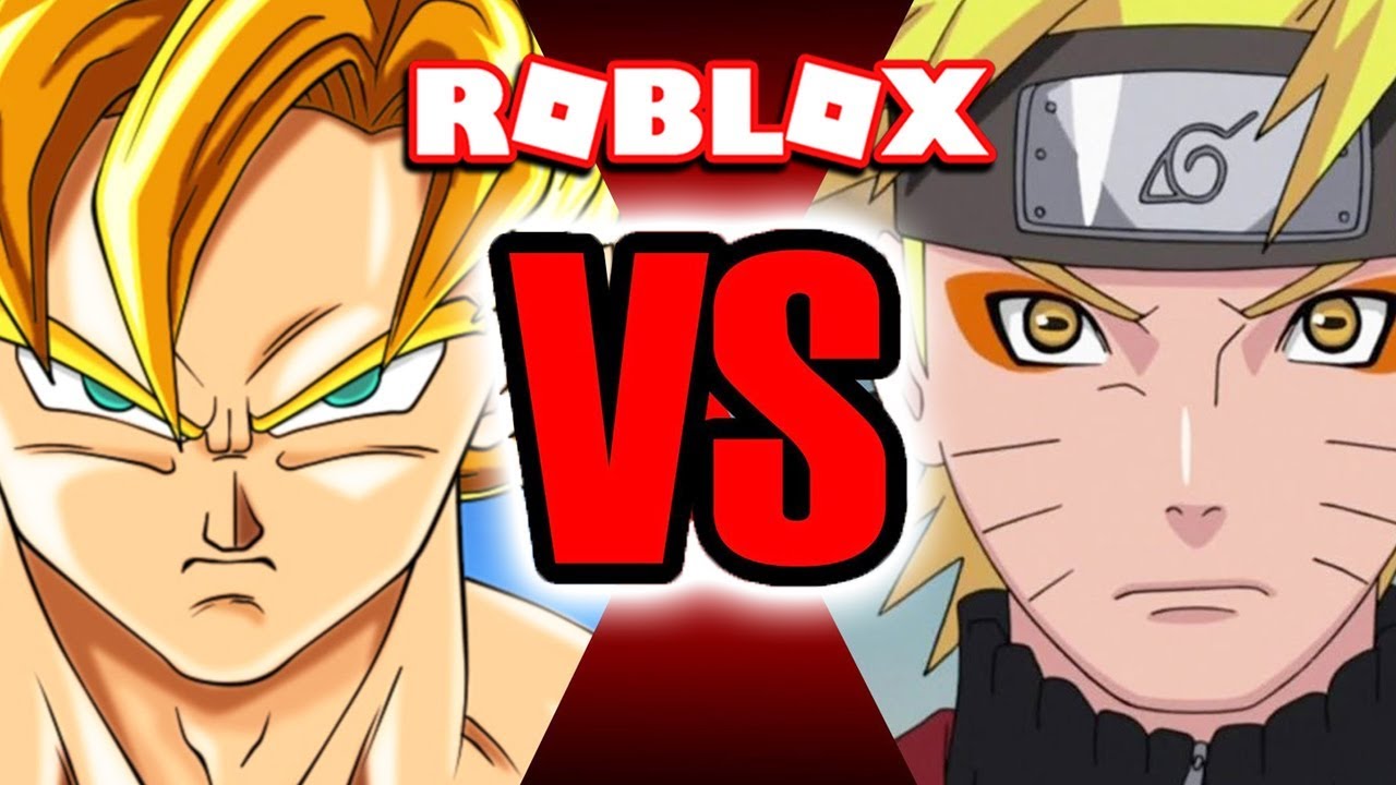 Naruto Vs Goku In Roblox Anime Tycoon Youtube