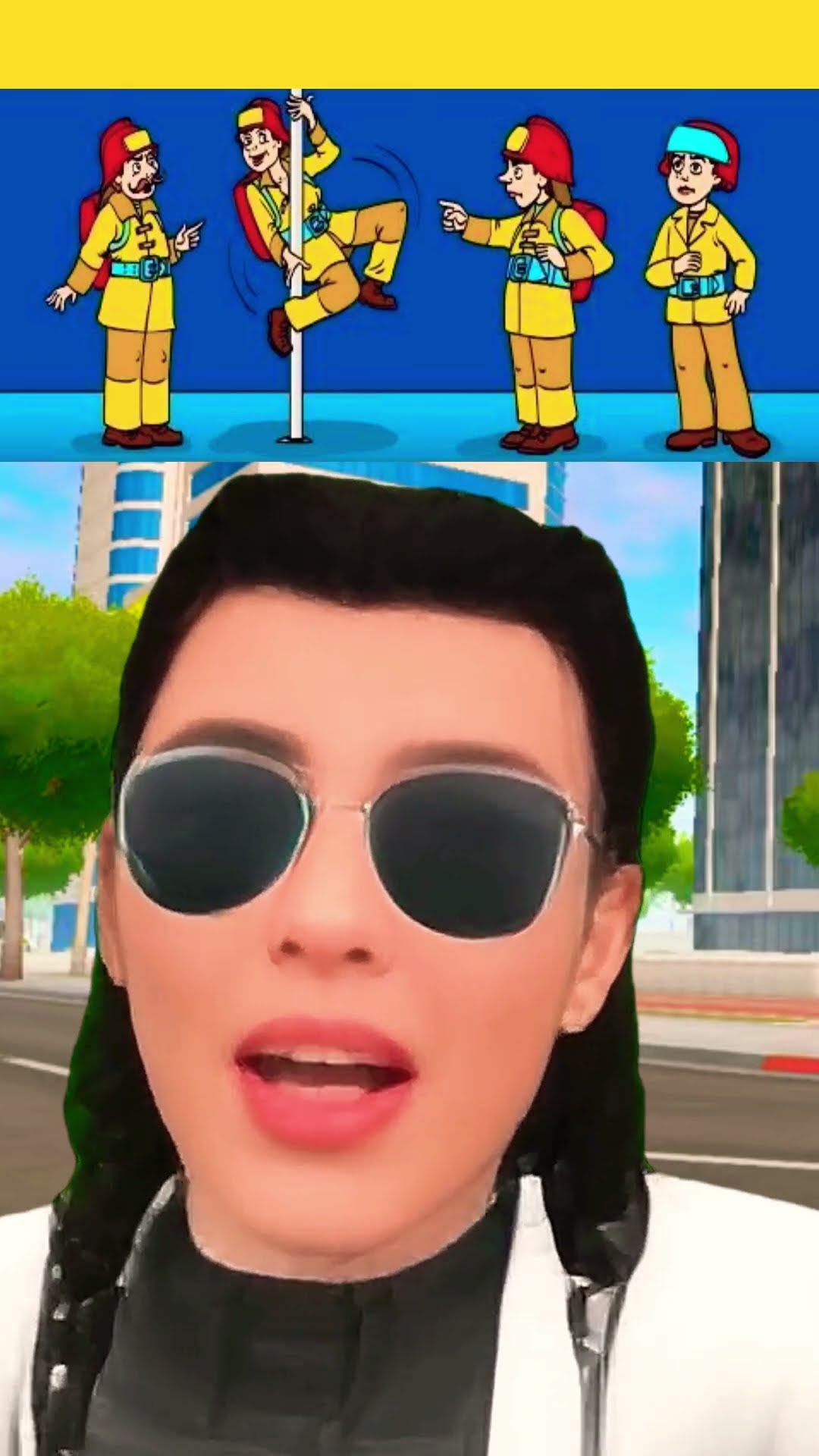 Quem é o bombeiro falso? ? jg: flex city #shorts #shortsgaming #flexcity #flexcityaovivo