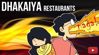Dhakaiya Restaurants | A cartoon vlog by Antik Mahmud
