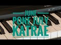 June Pona July Katrae Unnale Unnale ♫ | Tamil Super Hit Song Notes | Piano 4 U ♫ Cover