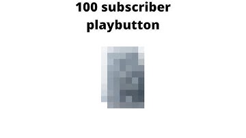 3d printing my 100 subscriber play button.