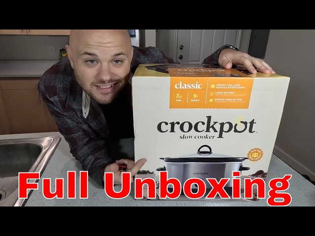 2 QT CROCK POT SLOW COOKER UNBOXING 