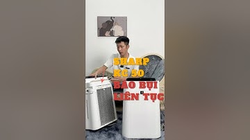 lý do máy lọc không khí sharp kc 50 báo bụi liên tục