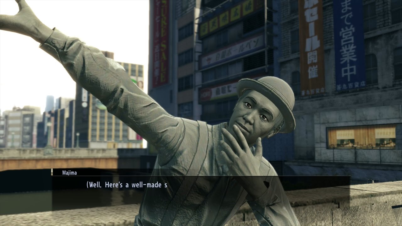 yakuza statue