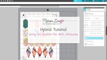 Silhouette Studio Tutorial: Print & Cut A Collage File with Included Outline File