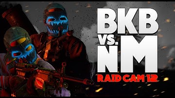 RUST RAID CAM 12 | BKB vs nM Best Clan AU BASE DEFENSE