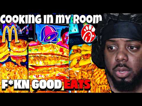 He Cooked INSANE FAST FOOD In his ROOM!
