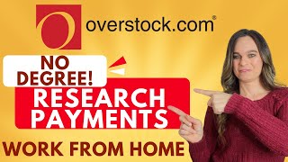 Overstock Work From Home Job Researching Payments, Credits, & Gift Cards | No Degree Needed | USA