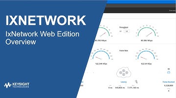 IxNetwork Web Edition Overview