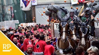 Die Schlacht der Orangen - Karneval in Ivrea