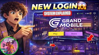 Grand Mobile RP New Login Interface 😱🔥 | Major Changes & Update Explained