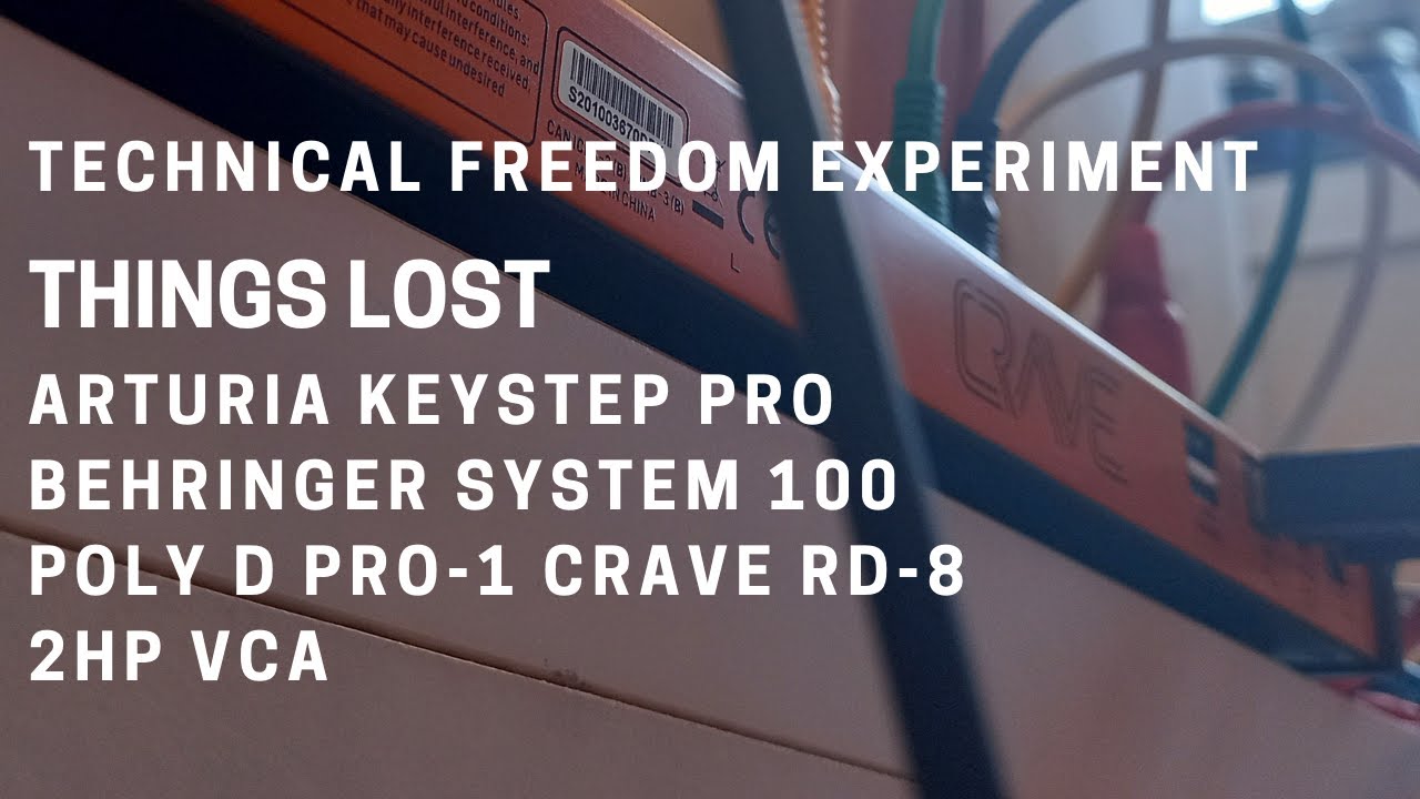 TECHNICAL FREEDOM EXPERIMENT - THINGS LOST - YouTube