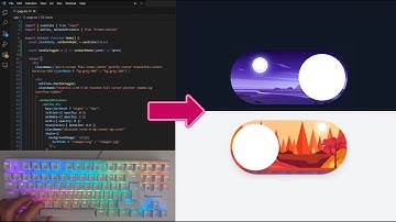 ASMR Programming – Dark Mode Toggle with Smooth Animation 🌙