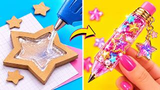 Back to School! 🎒💡✨ Genius DIY School Supplies and Student Hacks by 123 GO!