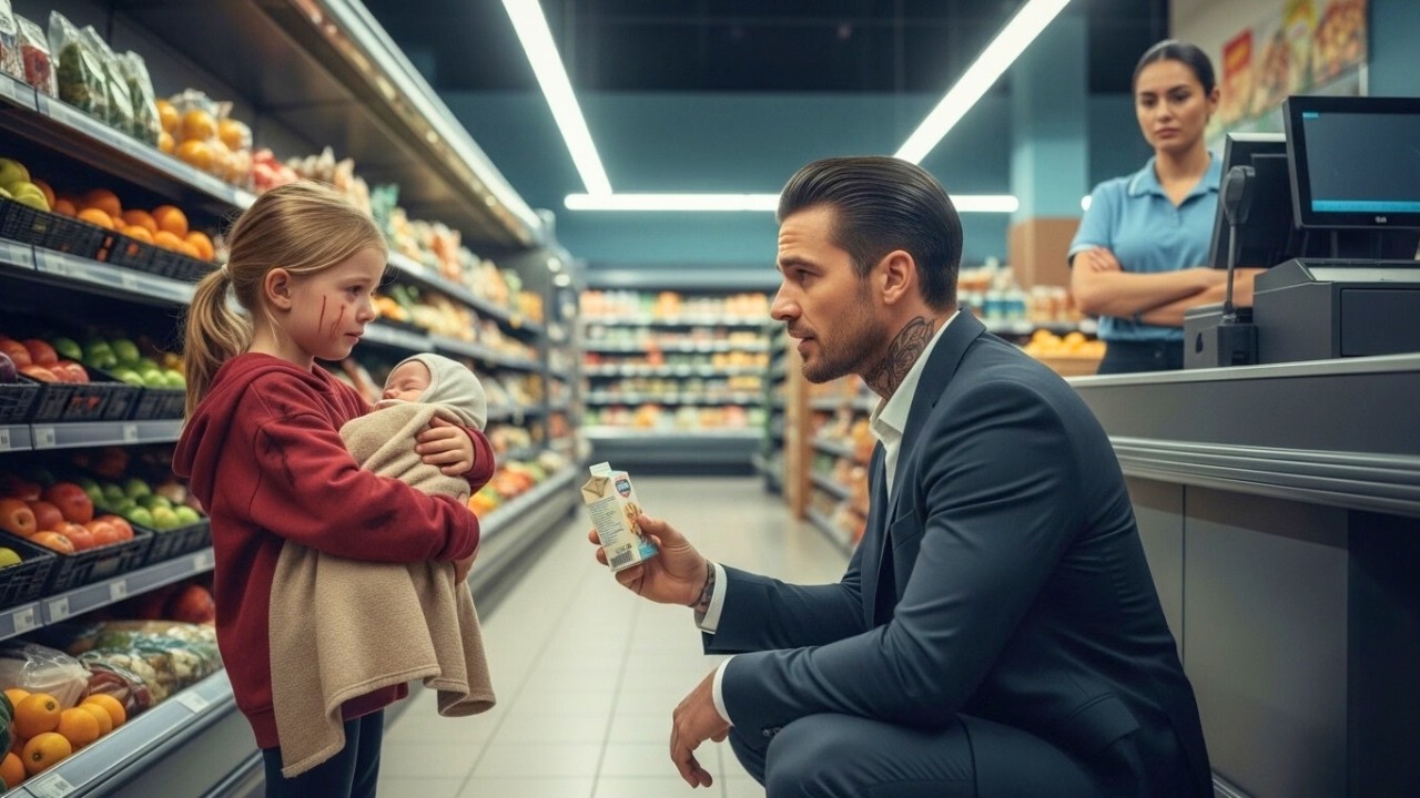 Босс мафии оплатил молоко для бедной девочки — дальше случилось нечто трогательное