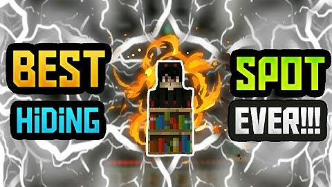 Best Hiding Spot Ever!!! - Minecraft Pocket Edition Brokenlens Hide and Seek Gameplay