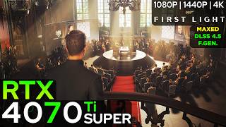 RTX 4070 Ti SUPER + 9800X3D - 007 First Light (1080p/1440p/4K)
007 First Light was tested on an NVIDIA GeForce RTX 4070 Ti SUPER paired with an AMD Ryzen 7 9800X3D at 1080p, 1440p, and 4K using maximum graphics settings, including DLSS 4.5 Upscaling and Frame Generation.
►BUY CHEAP GAMES - https://www.instant-gaming.com/?igr=AMGameGoesOn
⏱Timestamps⏱
0:00 - 4K Max / DLAA
2:05 - 4K Max / DLSS Qlty
4:12 - 4K Max / DLSS Qlty / FG
6:19 - 4K Max / DLSS Perf.
8:25 - 4K Max / DLSS Perf. / FG
10:32 - 1440p Max / DLAA
12:39 - 1440p Max / DLAA / FG
14:46 - 1080p Max / DLAA
16:52 - 1080p Max / DLAA / FG
📝Notes📝
●Recorded using Nvidia App, there is a loss of 3-4 FPS.
●If you find anything incorrect in the video, kindly let me know in the comments.
💬Join my Discord server - https://discord.gg/AB7NZjpbpX
●If you enjoyed the video, kindly support the channel by liking the video and subscribing to the channel. 😊
●Also, dont forget to turn on notifications by clicking the bell icon.
💸Want to Support the Channel by Donating?💸
●https://streamlabs.com/gamegoeson/tip
●https://paypal.me/amggon
●UPI ID (PayTM, PhonePe, GPay): amgamegoeson@axl
🖥️System Specifications🖥️
OS - Windows 11 Pro 25H2
PSU - Deepcool DQ850M 80+ GOLD Modular
RAM - G.Skill Trident Z5 RGB DDR5 (2*16) 32 GB 6000MHz CL36
MOBO - Gigabyte B650 AORUS Elite AX V2
CPU - AMD Ryzen 7 9800X3D
GPU - Zotac AMP Holo RTX 4070 Ti SUPER 16GB
AIO - Deepcool Mystique 360 ARGB
SSD 1 - WD Blue SN5000 500GB (OS)
SSD 2 & 3 - Samsung 980 Gen 3 NVME *2 (Game Drive)
CASE - Thermaltake View 51
GPU Driver Version - 610.47
🌎Socials🌎
►Facebook: https://www.facebook.com/AM.GameGoesOn
►Instagram: https://www.instagram.com/plasticwarbeast
►Twitter: https://twitter.com/amgamegoeson
►Twitch: https://www.twitch.tv/gamegoeson
#007firstlight
#nvidia
#rtx4070tisuper
Video owned by AM Game Goes On. RTX 4070 Ti SUPER + 9800X3D - 007 First Light (1080p/1440p/4K)