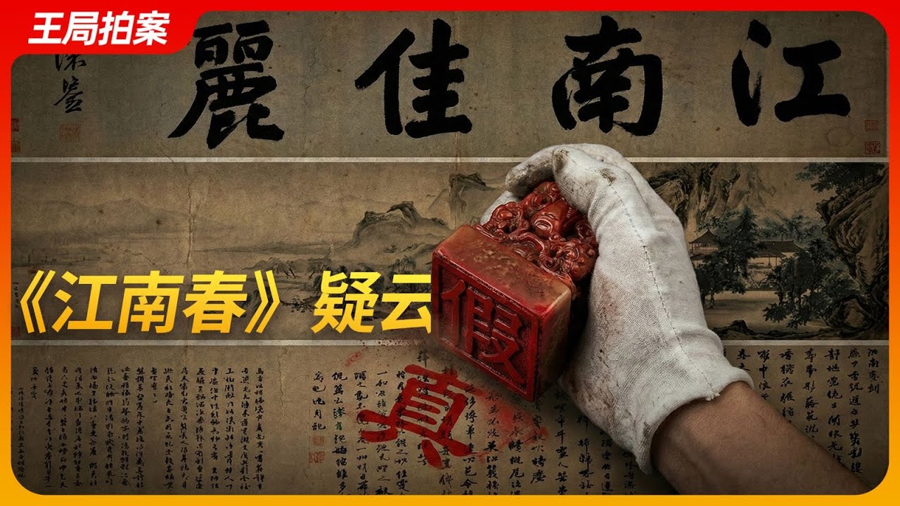 《江南春》疑云 ｜南京博物院｜仇英｜嘉德拍卖行｜苏州片｜庞莱臣｜艺兰斋｜王局拍案 20251222