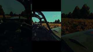 How NOT to land a Spitfire after engine failure #shorts #viral #pilot #aviation #dcs #warthunder