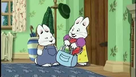Max and ruby. Max misses the bus