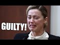 Amber Heard is GUILTY in Johnny Depp&#39;s Defamation!