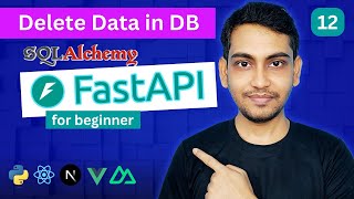 Delete Data in Async Database SQLAlchemy FastAPI for beginner