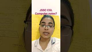 Jssc cgl paper 3rd computer notes