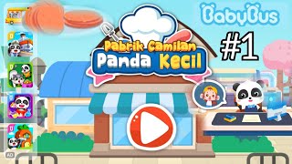 #NurulGame | Permainan Pabrik Camilan Panda Kecil #1 BabyBus screenshot 3