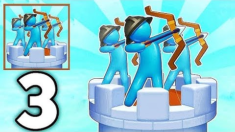 Archery Bastions - Castle War Gameplay Walkthrough Part 3