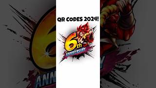 DRAGON BALL LEGENDS QR CODES FOR 6TH ANNIVERSARY 2024 🔥!! #dragonballlegends #dblegends #shorts