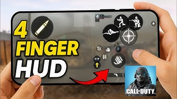 COD Mobile 4 Finger HUD Layout 2025 | Best Claw Controls & Settings for Pro Gameplay | CodHALIM YT