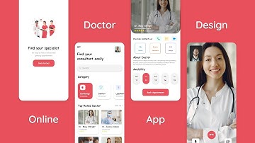 Doctor App Design in Adobe XD | Interaction Design | UI UX Tutorial | Tutorial in Adobe XD