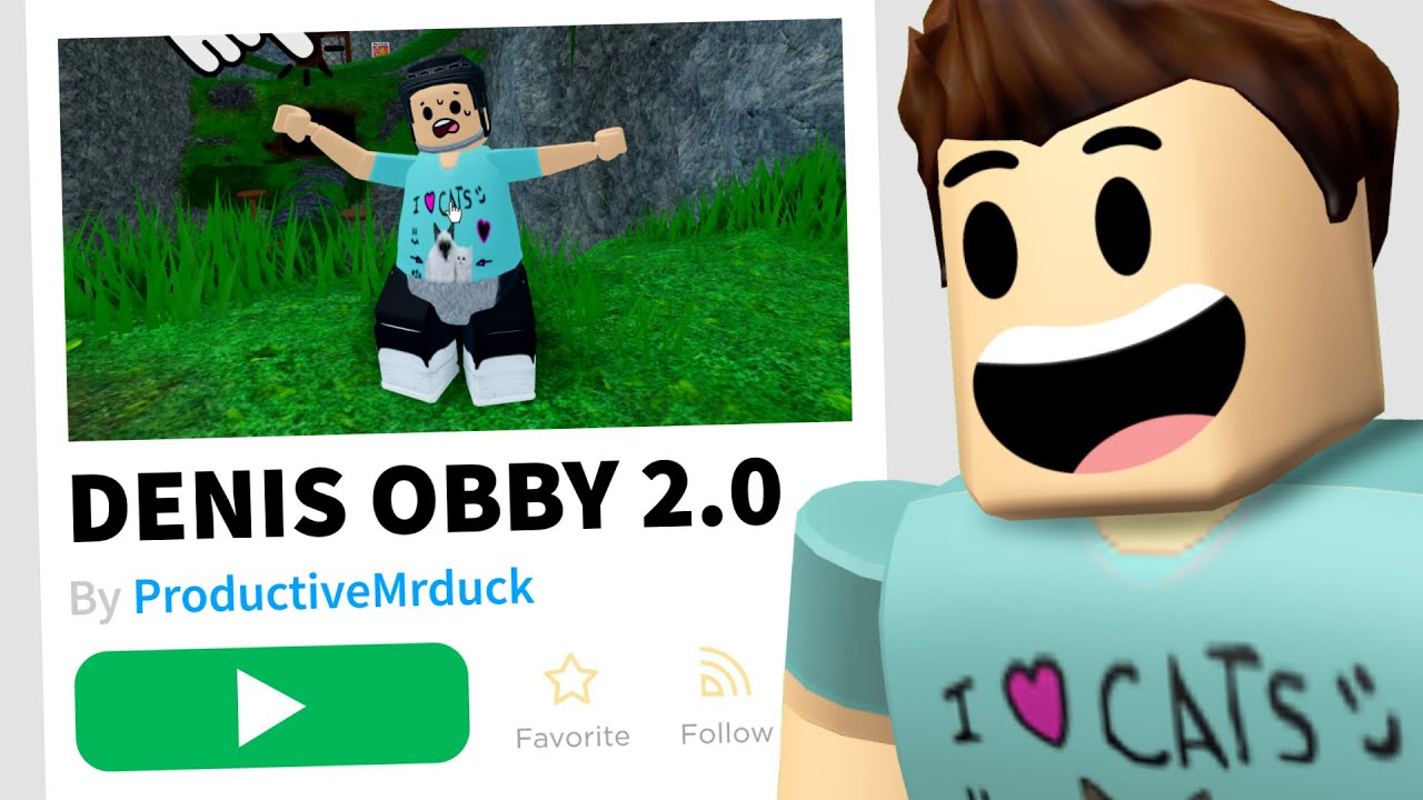 I Found Another Denis Game In Roblox Youtube - denis daily games roblox