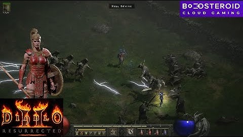 Diablo 2 Resurrected Gameplay #9 with Amazon Class on Boosteroid Cloud Gaming Platform