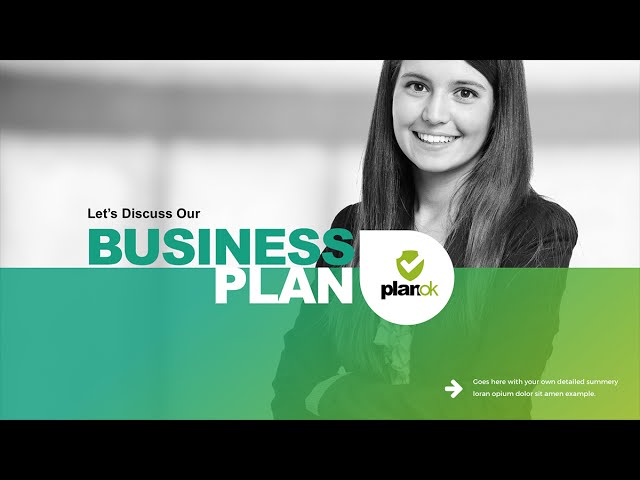 Business Plan Powerpoint Presentation Youtube