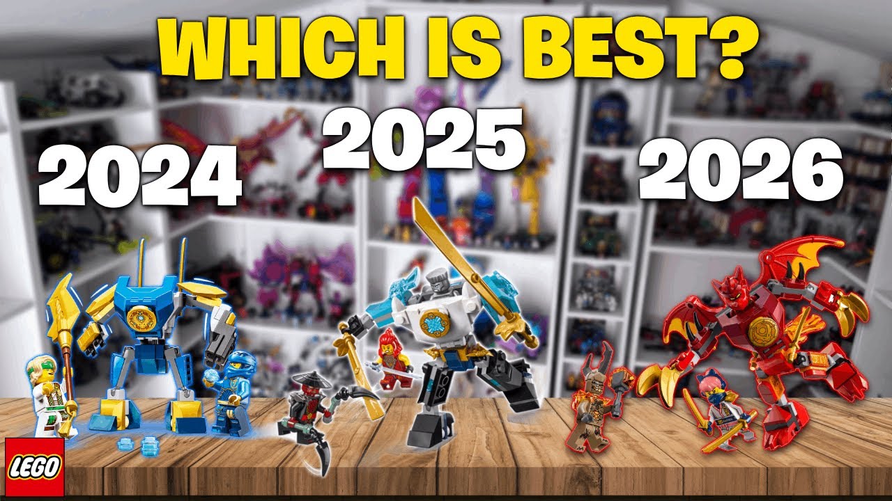 Я сравнил каждый набор Lego Ninjago Battle Pack!