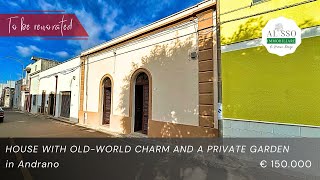 House With Old-World Charm And A Private Garden For Sale In Andrano, Puglia, Southern Italy