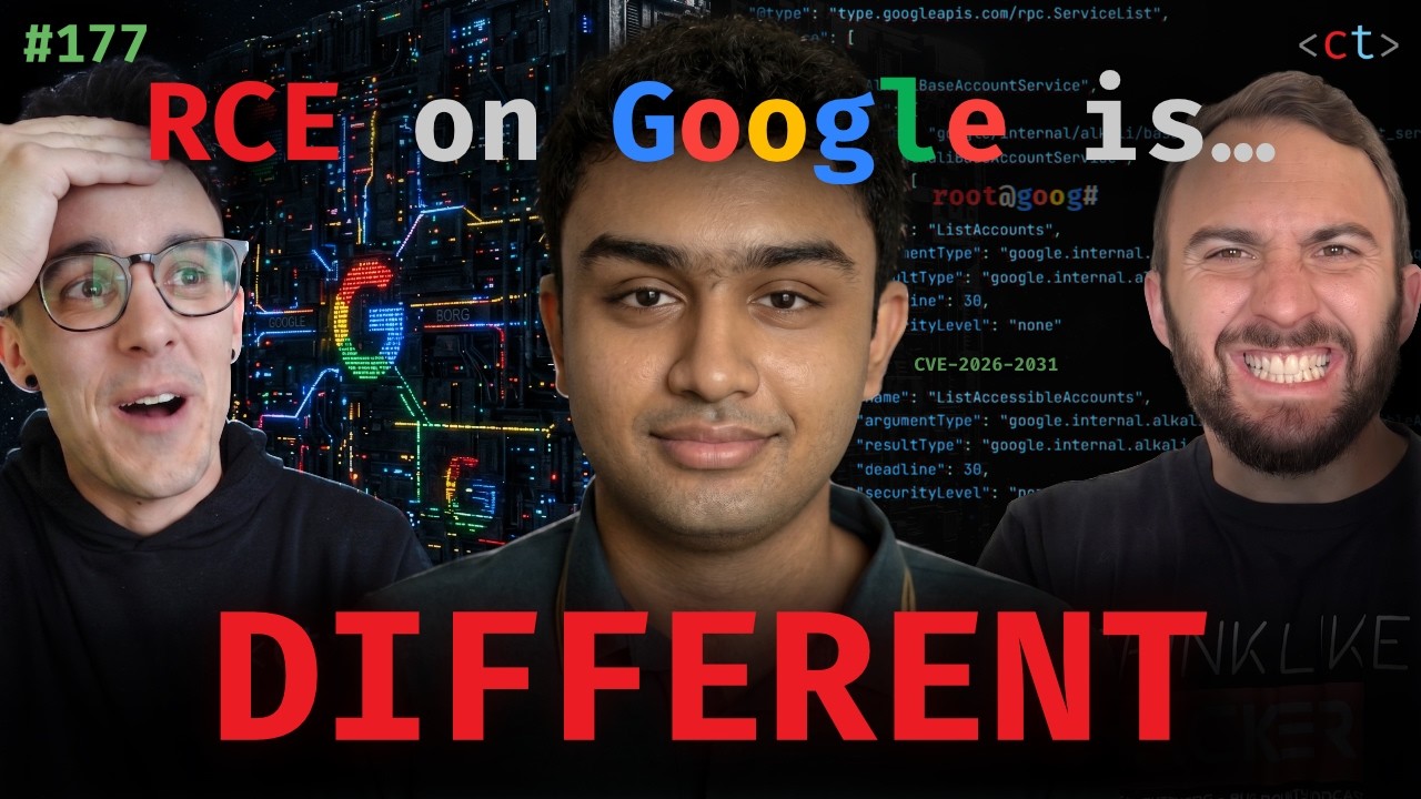 Double RCE on Google via Arbitrary RPC Invocation - Brutecat  (Ep. 177)