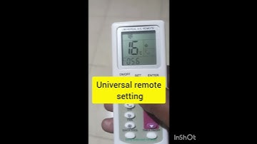 How to Set Universal Air Conditioner Remote Control Urdu/Hindi 2020 #universal #remote #split #2023