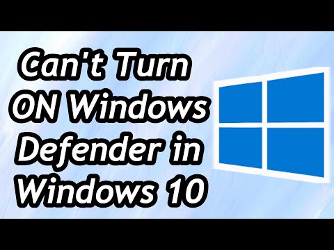 How to Fix Can't Turn ON Windows Defender in Windows 10/11