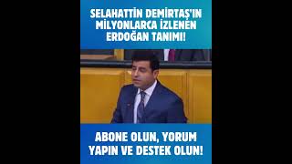 Selahattin Demirtaşın Milyonlarca Izlenen Erdoğan Tanımı Ş Ğan Şfet