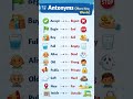 10 Easy Antonyms You Must Know 😍 | Learn English Fast | Part 3