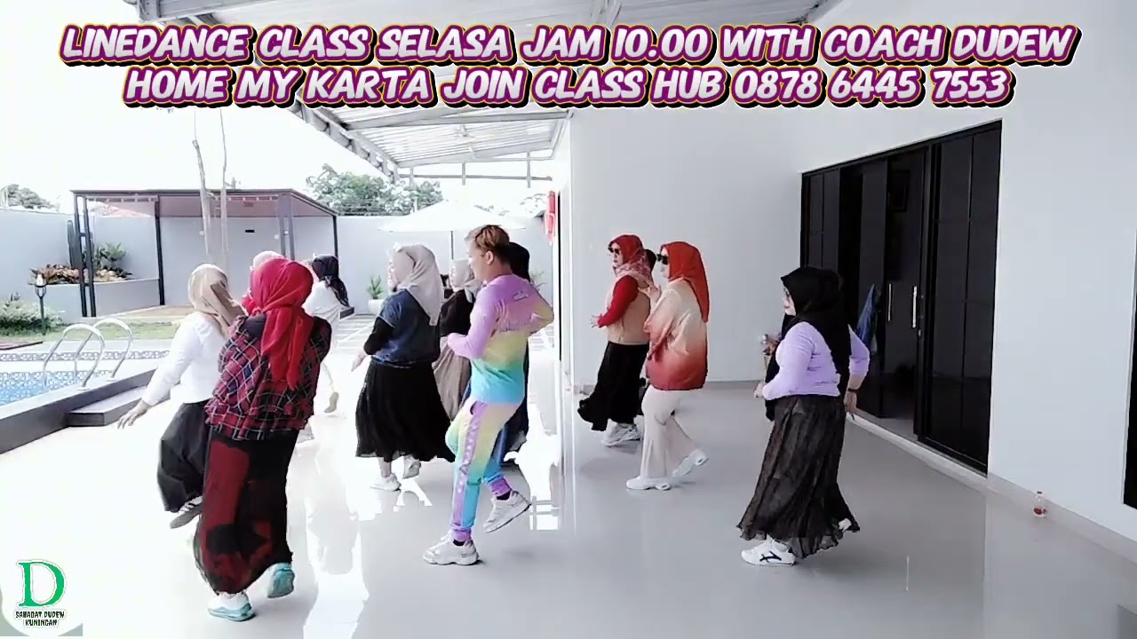 JANGAN BUANG AIR GULA  JHON SEME/LINEDANCE SAHABAT DUDEW KUNINGAN/COACH DUDEW/SENAM KREASI