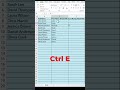 Stop Typing! Let Excel Do It for You | Flash Fill Magic 💡#shots #youtubeshorts #excel