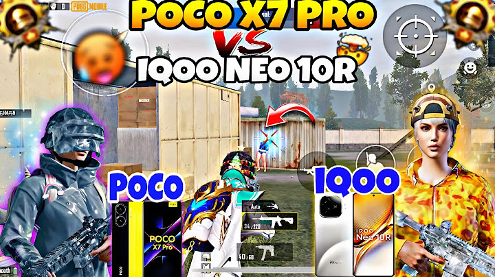 poco x7 pro vs iqoo neo 10r pubg test🔥🥵 | poco vs iqoo pubg/bgmi test | connectivity | graphics.