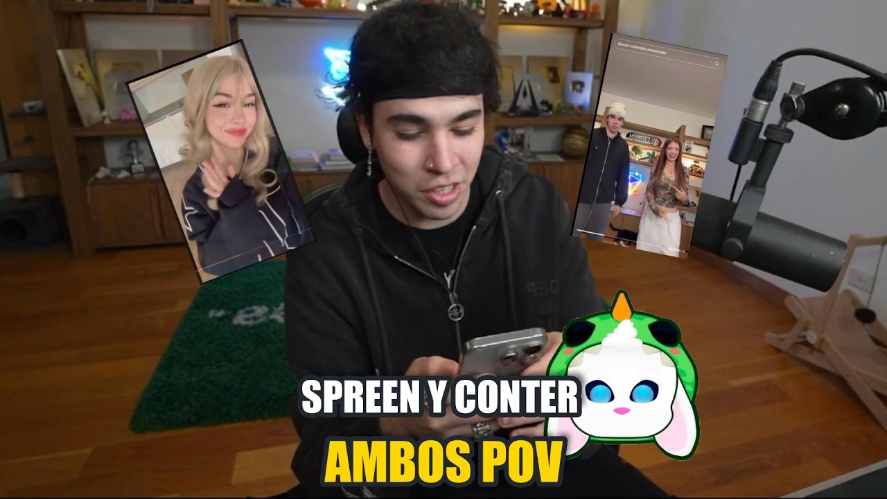 SPREEN y CONTER | TikToks Katteyes, Vicky y Mictia 👀 | Ambos POV