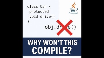 Java Access Modifiers Explained: Why protected Methods Can’t Be Accessed via Superclass Reference
