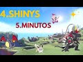 Pokemon consegui 4 shinys en 5 minutos.