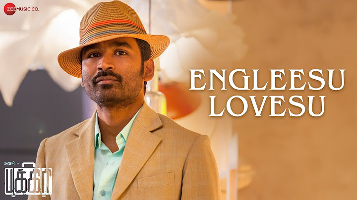Engleesu Lovesu - Pakkiri | Dhanush & Jonita Gandhi | Amit Trivedi | Lyrical