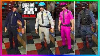 Unlock Rare Police Outfit, How To Get Cop Uniform, Buffalo Stx, Gta5 Dlc 2026 (Gta Online Update)